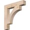 Ekena Millwork Westlake Block Smooth Bracket, Douglas Fir, 3 1/2"W x 22"D x 22"H BKT04X22X22WTL05SDF - alternate 1